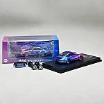CM Model 1:64 Porsche 964 RWB Widebody Chrome Pink
