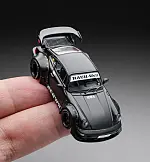 INNO64 1:64 Porsche 964 RWB Widebody Matte Black Diecast