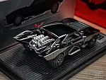 Inno64 Awesomeism The Batman Batmobile Black Chrome 1/64 Diecast