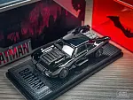Inno64 Awesomeism The Batman Batmobile Black Chrome 1/64 Diecast