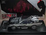 Inno64 Awesomeism The Batman Batmobile Black Chrome 1/64 Diecast