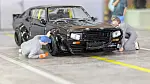 INNO64 1:64 Nissan Skyline 2000 GT-R (KPGC110) Kenmeri Black Diecast