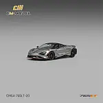 CM Model 1:64 McLaren 765LT Silver Grey with Extra Wheels