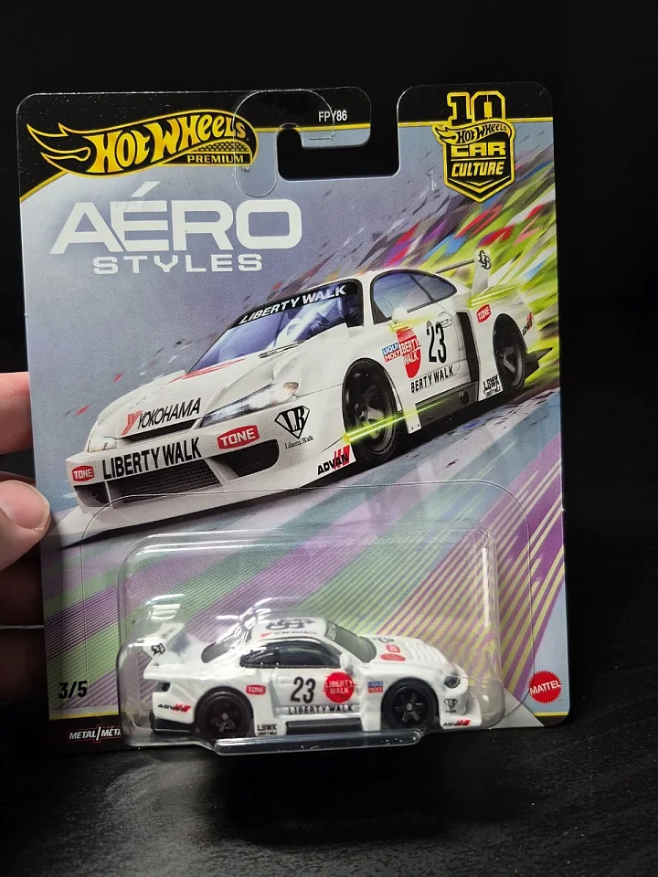 Hot Wheels 2026 Aero Styles LB Super Silhouette Nissan Silvia S15 #3/5 hover
