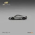 CM Model 1:64 McLaren 765LT Silver Grey with Extra Wheels