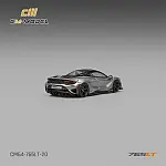 CM Model 1:64 McLaren 765LT Silver Grey with Extra Wheels