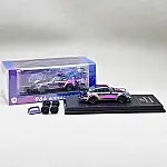 CM Model 1:64 Porsche 964 RWB Widebody Chrome Pink