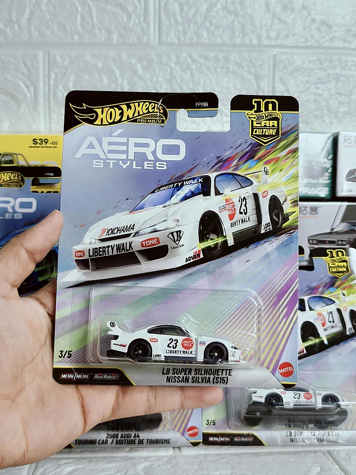 Hot Wheels 2026 Aero Styles LB Super Silhouette Nissan Silvia S15 #3/5