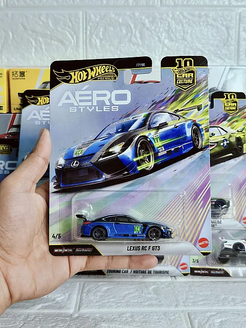 Hot Wheels 2026 Aero Styles Lexus RC F GT3 #4/5 🔵