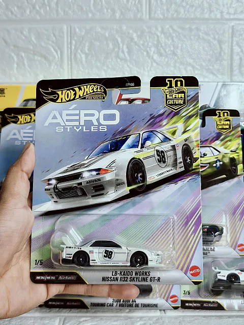 Hot Wheels 2026 Aero Styles LB Kaido Works Nissan R32 GT-R #1/5