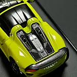 Trends Hobby 1/64 Porsche 918 Spyder #113 light green