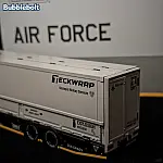 GCD 1:64 Hino 700 DarwinPRO x TECKWRAP "Air Force" HEC 2026 Limited Diecast Truck 🚛