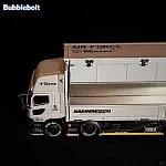 GCD 1:64 Hino 700 DarwinPRO x TECKWRAP "Air Force" HEC 2026 Limited Diecast Truck 🚛
