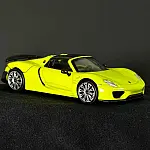 Trends Hobby 1/64 Porsche 918 Spyder #113 light green