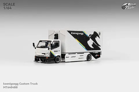 Microturbo 1:64 Koenigsegg Gull Wing Gate Custom Truck MT6404B8 hover