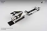 Microturbo 1:64 Koenigsegg Gull Wing Gate Custom Truck MT6404B8