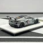 Fine Model 1:64 Chevrolet Corvette C8 LB Liberty Walk Gray Diecast