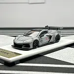 Fine Model 1:64 Chevrolet Corvette C8 LB Liberty Walk Gray Diecast