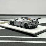 Fine Model 1:64 Chevrolet Corvette C8 LB Liberty Walk Gray Diecast