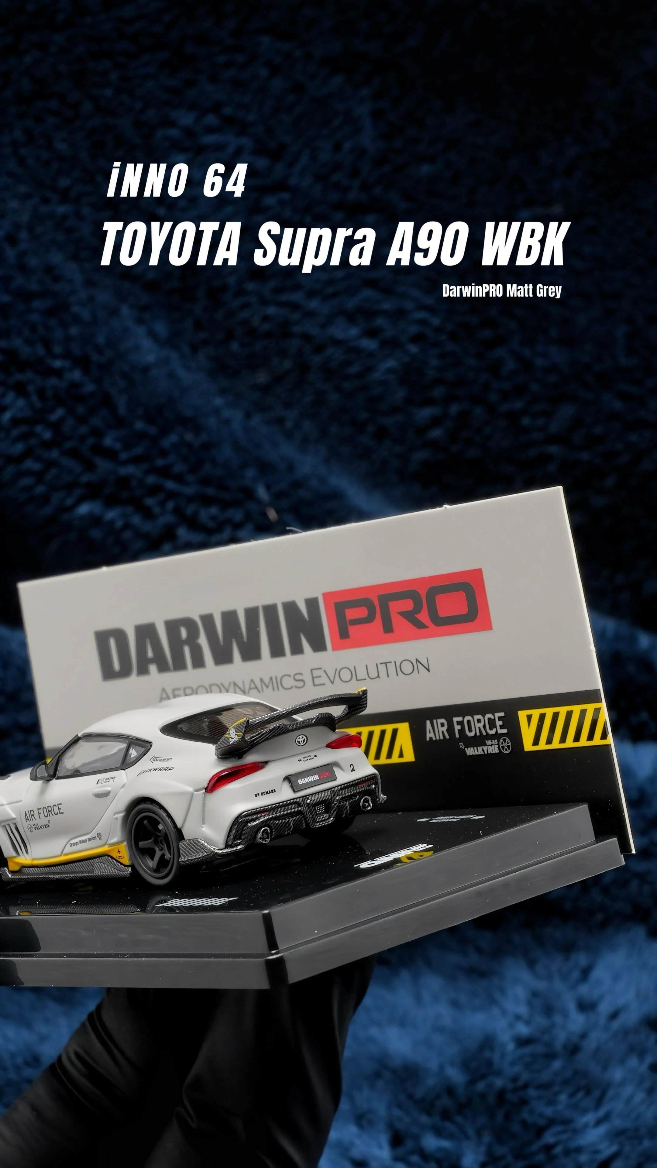 INNO 1:64 Toyota SUPRA A90 Darwin PRO AirForce