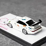 Flame 1:64 Porsche luminous RWB 964 kitty alloy car model