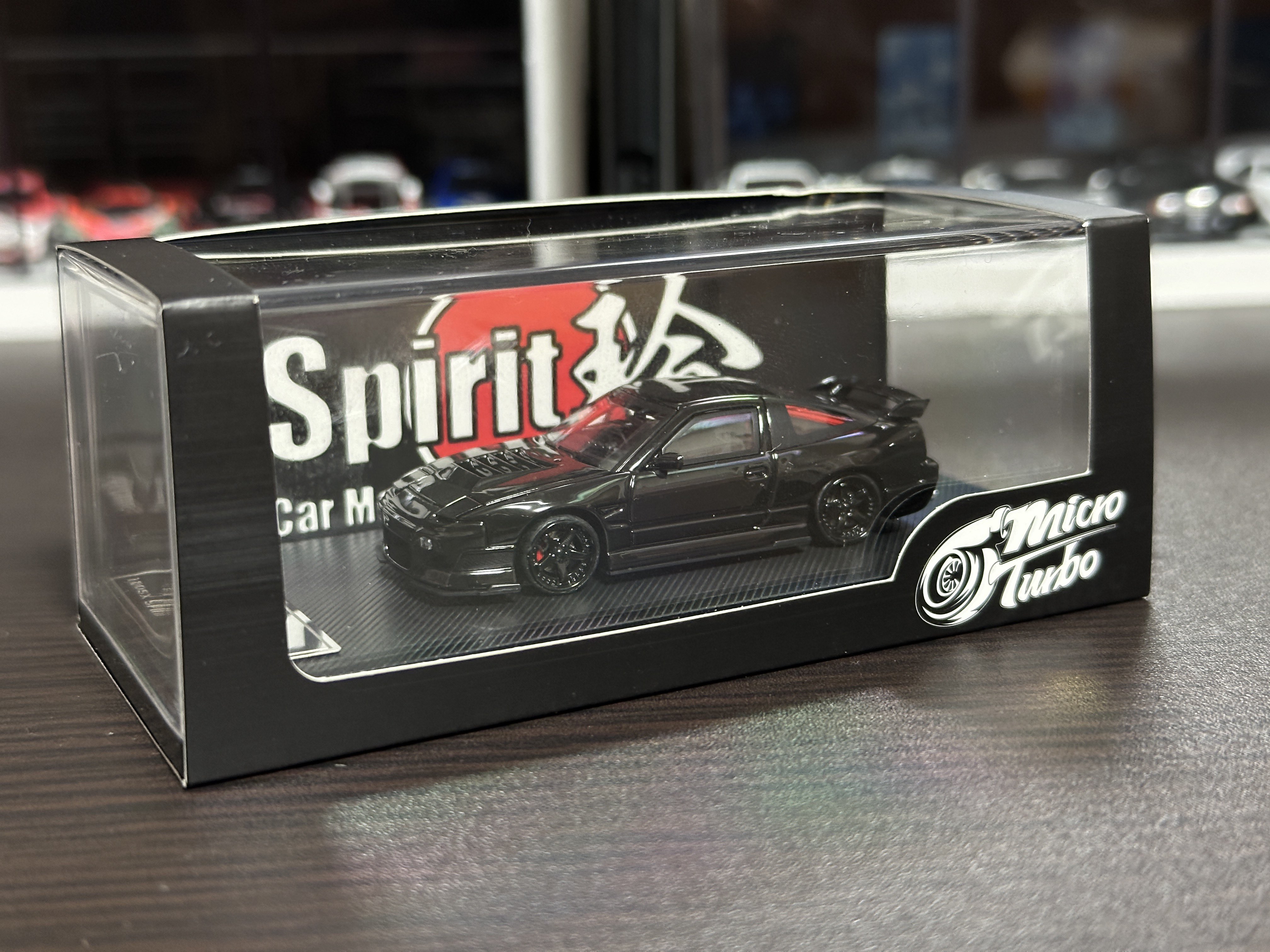 Modellino Auto Micro Turbo 1:64 180SX Spirit, Pressofuso Bianco Metallizzato, Limited Edition